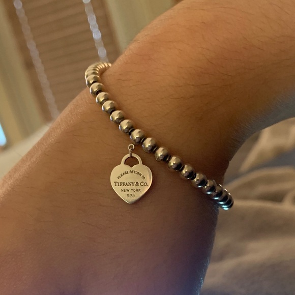 return to tiffany bead bracelet - Picture 1 of 2
